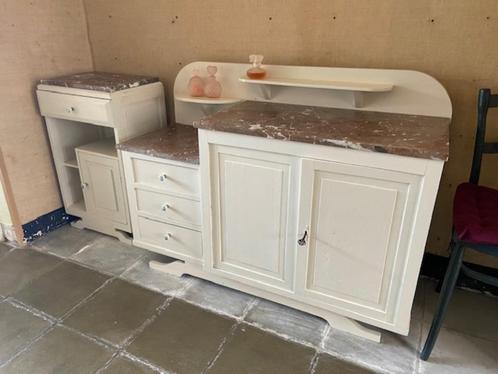 Vintage kastjes, Huis en Inrichting, Kasten | Dressoirs, Gebruikt, Met lade(s), Met deur(en), Met plank(en), Ophalen