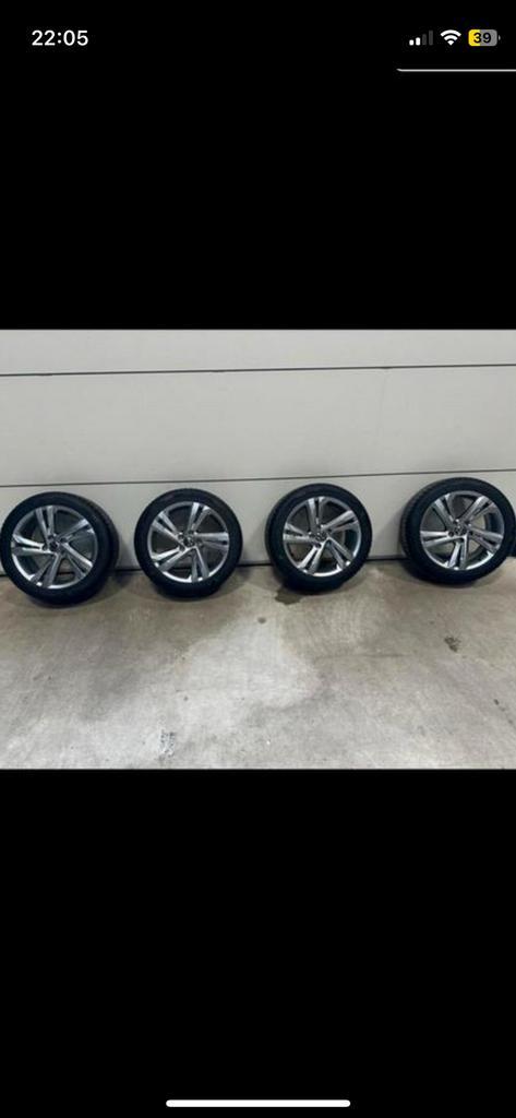 VW Golf 8 Valencia velgen, Auto-onderdelen, Banden en Velgen, Banden en Velgen, Zomerbanden, 17 inch, 225 mm, Personenwagen, Gebruikt