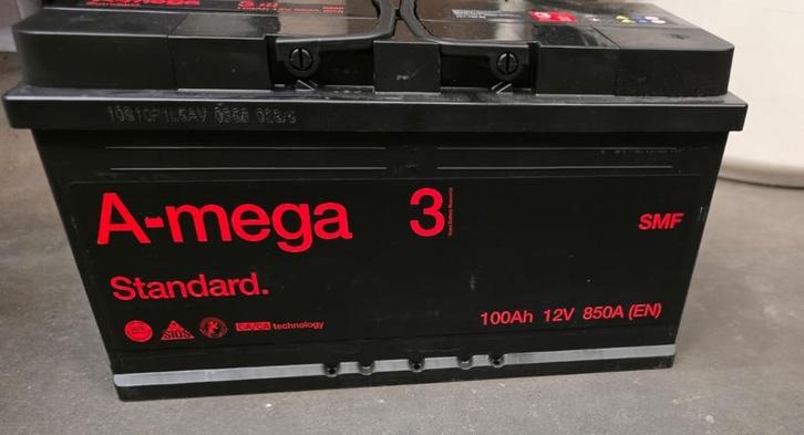 Batterie A-mega 3 / 100Ah / 850A / 12V, Auto-onderdelen, Accu's en Toebehoren, Nieuw, Ophalen