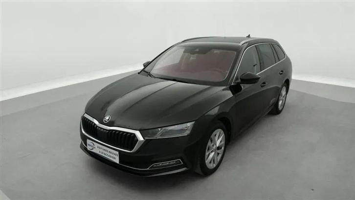 Skoda Octavia 1.0 TSI eTec MHE Clever+ DSG Cuir / Navi / Led, Auto's, Skoda, Bedrijf, Te koop, Octavia, ABS, Boordcomputer, Centrale vergrendeling