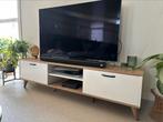 Tv meubel wit, Huis en Inrichting, Kasten |Televisiemeubels, Gebruikt, Ophalen