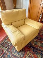Twee lederen zetels, Huis en Inrichting, Ophalen, Gebruikt, Leer