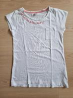 Witte T-shirt - Esprit - maat 140-146, Kinderen en Baby's, Kinderkleding | Maat 146, Meisje, Ophalen of Verzenden, Zo goed als nieuw