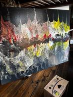 Ppeeters schilderij abstract, Antiek en Kunst, Ophalen