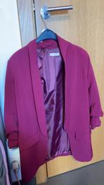 Bordeaux blazer, Vêtements | Femmes, Vestes & Costumes, Taille 38/40 (M), Enlèvement ou Envoi, Porté, Violet