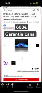 Pc portable hp rayzen 5 Windows 11 neuf, Informatique & Logiciels, Enlèvement ou Envoi, Comme neuf