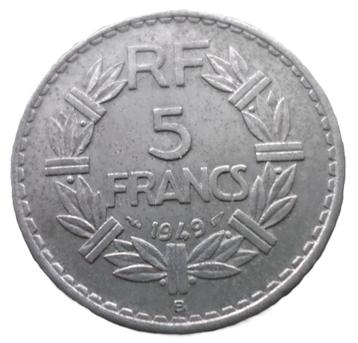FRANCE.... 5 francs Lavrillier -année 1949 B