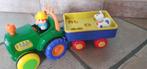 Speelgoed - Fisher-Price Little People Tractor met geluid, Ophalen, Zo goed als nieuw, Met geluid