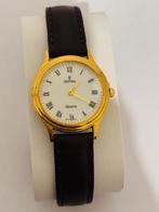 Vintage zeldzame mooie vergulde 34 mm heren- en dameshorloge, Handtassen en Accessoires, Horloges | Dames, Staal, Polshorloge
