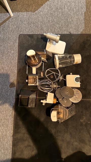 lot accessoires kenwood major keukenrobot, Elektronische apparatuur, Keukenmixers, Gebruikt, Ophalen of Verzenden