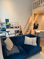 Zetel, Huis en Inrichting, Fauteuils, Ophalen, Zo goed als nieuw, Stof