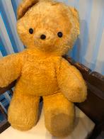 Oude gele teddybeer, Verzamelen, Ophalen of Verzenden, Gebruikt, Stoffen beer