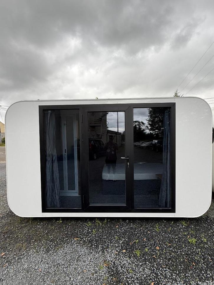 Maison modulaire / Tiny house / Lodge, Caravans en Kamperen, Stacaravans, tot en met 2, Ophalen