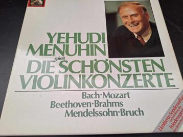 BACH - MOZART / MENUHIN - Die Schönsten Violinkonzerte Box