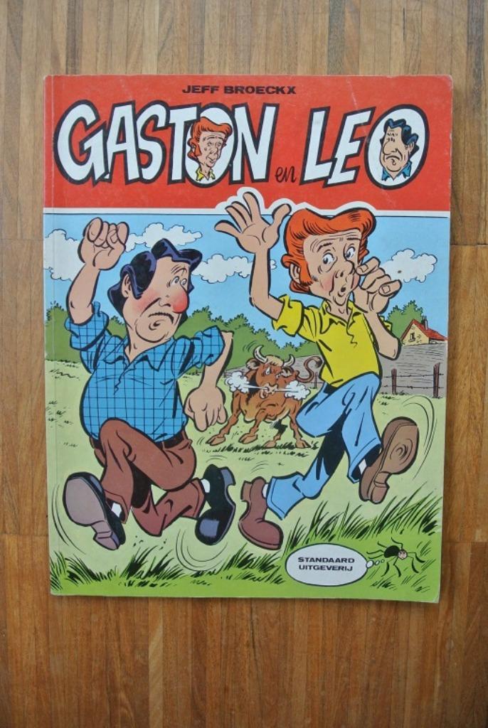 Gaston en Leo stripverhaal, Boeken, Stripverhalen, Zo goed als nieuw, Eén stripboek, Ophalen of Verzenden