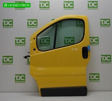 Renault Trafic ('01-'14) Voorportier links geel