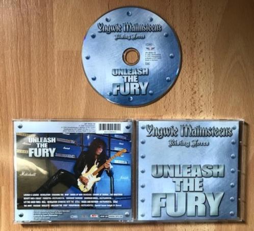 CD YNGWIE MALMSTEEN - UNLEASH THE FURY - HARD ROCK GITAAR, Cd's en Dvd's, Cd's | Hardrock en Metal, Zo goed als nieuw, Ophalen of Verzenden