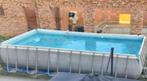 Intex zwembad 7,33x3,66 1,32m diep + WP, Tuin en Terras, Zwembaden, Gebruikt, 300 cm of meer, Rechthoekig, Ophalen