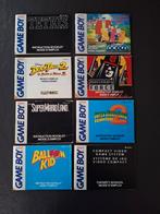 8 Gameboy classic handleidingen FAH, Games en Spelcomputers, Ophalen of Verzenden, Gebruikt