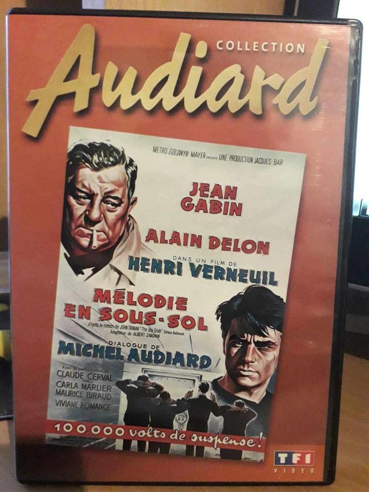 DVD Mélodie en sous-sol / Jean Gabin, Cd's en Dvd's, Dvd's | Klassiekers, Zo goed als nieuw, Thrillers en Misdaad, Ophalen