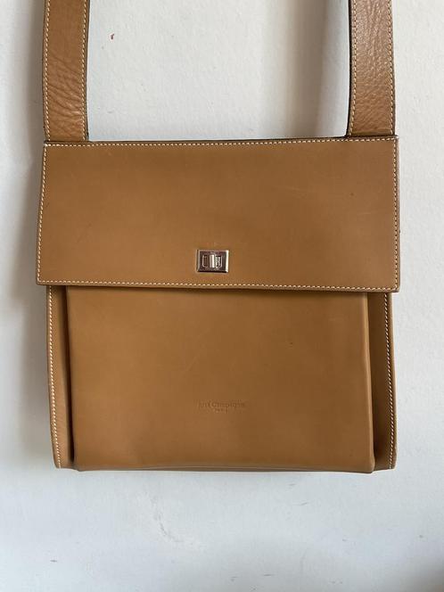 Schoudertas Just Campagne, Handtassen en Accessoires, Tassen | Damestassen, Gebruikt, Schoudertasje, Bruin, Ophalen of Verzenden