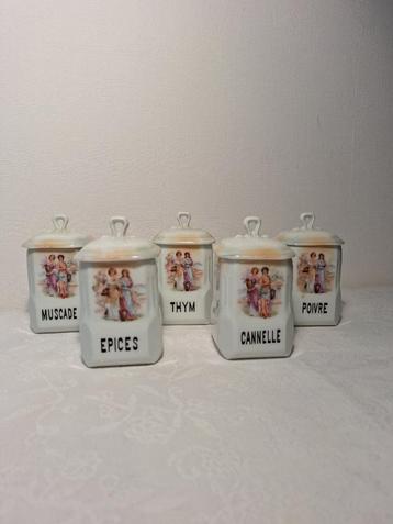 pots à épices - specerijen potjes beschikbaar voor biedingen