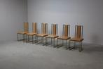 Set of 6 dining chairs by Renato Zevi, Italy 1970s, Antiek en Kunst, Ophalen