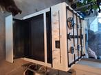 Gasfornuis met elektrische oven - 3j oud, 4 zones de cuisson, Enlèvement, Utilisé, Gaz