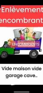 Vide encombrants vide maison garage, Enlèvement ou Envoi