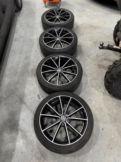 18 INCH BELVEDERE VELGEN VW GOLF 7.5 GTI TCR 5G0601025CF, Auto-onderdelen, Banden en Velgen, Band(en), Zomerbanden, 18 inch, 225 mm