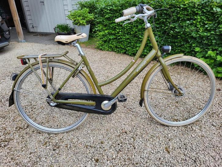 Mooie kakigroene dames meisjesfiets, Fietsen en Brommers, Fietsen | Dames | Damesfietsen, Gebruikt, Versnellingen, Ophalen