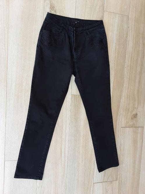 Zwarte lange broek maat 42 *Lola&Liza* Hele goede staat, Kleding | Dames, Broeken en Pantalons, Zo goed als nieuw, Maat 42/44 (L)