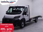Fiat Ducato 2.2 MJet 140 pk L4 Autotransporter Airco, BPM vr, Auto's, Wit, Bedrijf, 265 g/km, Cruise Control