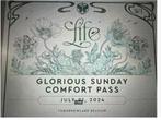 Glorious Sunday Comfort Pass Tomorrowland, Eén persoon