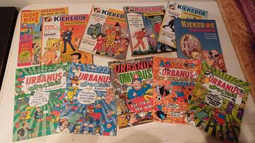 Urbanus en kiekeboe strip specials  beschikbaar voor biedingen