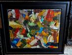 Helder en kleurrijk schilderij van Ethan Newman, Antiek en Kunst, Ophalen