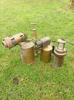 Vintage : lampes de mineur et de soudeur. Voir photos., Antiquités & Art, Enlèvement, Cuivre