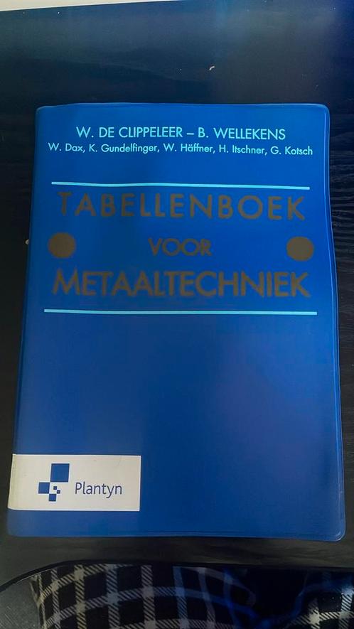 Benny Wellekens - Tabellenboek voor metaaltechniek, Boeken, Schoolboeken, Zo goed als nieuw, Nederlands, Ophalen