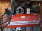 Compresseur d'air CARMAC 350 litres triphasé 220v ou 380v, Doe-het-zelf en Bouw, Compressors, Ophalen, Gebruikt