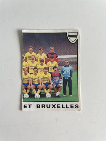 Originele Paninisticker Footbal 85 Racing Jet Bruxelles beschikbaar voor biedingen
