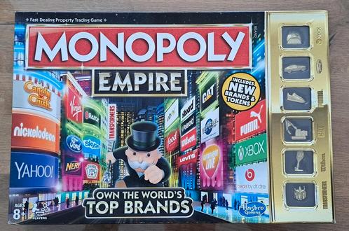 Monopoly Empire - Own the World's Top Brands, Hobby en Vrije tijd, Gezelschapsspellen | Bordspellen, Ophalen of Verzenden