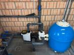 Zwembadpomp met zandfilter en 6-wegskraan, Tuin en Terras, Waterpompen, Ophalen, Zo goed als nieuw