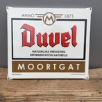 Emaille DUVEL reclame Emaillerie Belge, Verzamelen, Biermerken, Ophalen of Verzenden, Zo goed als nieuw, Reclamebord, Plaat of Schild