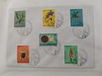 FDC Luxembourg 1977 - fleurs - Caritas - timbres en suppléme, Luxembourg, Affranchi, Enlèvement ou Envoi
