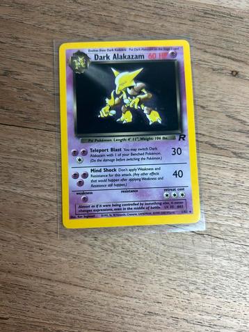Dark Alakazam beschikbaar voor biedingen