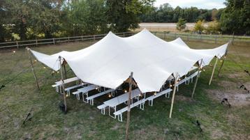 Te huur stretchtent 150m2 beschikbaar voor biedingen