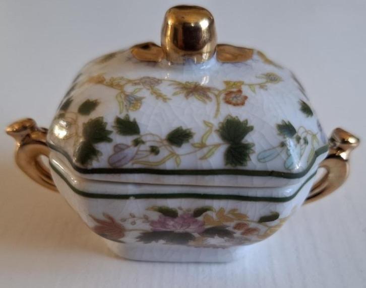 Franse mini terrine, porcelain Art, Antiek en Kunst, Curiosa en Brocante, Ophalen of Verzenden