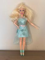 Turkooise avondjurk voor Barbiepop, Gebruikt
