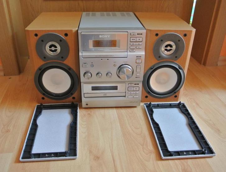 Sony CMT-CP-100. MicroSet., Audio, Tv en Foto, Stereoketens, Gebruikt, Cassettedeck, Cd-speler, Tuner of Radio, Speakers, Sony
