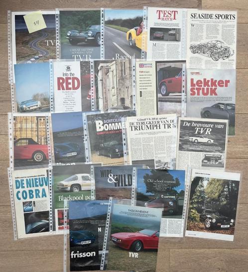 TVR - ARTIKELS, Boeken, Auto's | Folders en Tijdschriften, Ophalen of Verzenden